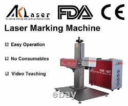 JPT 30W Portable Fiber Laser Marking Machine EZCad for metal, plastic