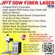 Jpt 50w Fiber Laser Marking/engraver 2 Lenses, Rotary # 80 Shipped From Us