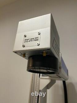 JPT 50W Fiber Laser Marking Machine 2 Lenses Rotary 80 EZCad 3 US SUPPORT