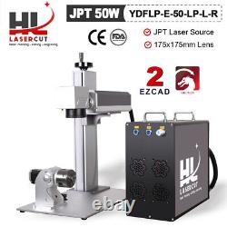 JPT 50W Fiber Laser Marking Machine for Metal Aluminum Steel Gold Silver Jewelry