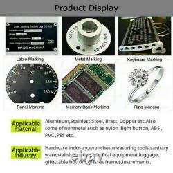 JPT 50W LP 200200mm Fiber Laser Marking Cutting Machine JCZ Board Rotary Axis