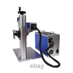 JPT 50W LP 200200mm Fiber Laser Marking Cutting Machine JCZ Board Rotary Axis