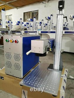 JPT 50W fiber laser marking machine with auto foucs laser engraving machine