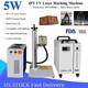 Jpt 5w Uv Fiber Laser Marking Engraver Machine For Glass Plastic Water Chiller