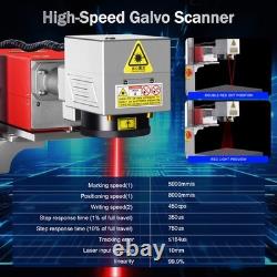 JPT 5W UV Fiber Laser Marking Engraver Machine for glass plastic Water Chiller