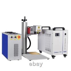 JPT 5W UV Fiber Laser Marking Engraver Machine for glass plastic Water Chiller