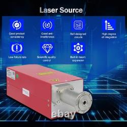 JPT 5W UV Fiber Laser Marking Engraver Machine for glass plastic Water Chiller