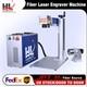 Jpt 60w Mopa Fiber Laser Marking Machine Engraver For Metal/leather/slate