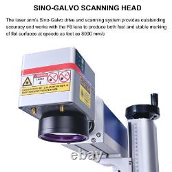 JPT 60W MOPA Fiber Laser Metal Engraving Titanium Stainless Steel Color Marking