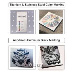 JPT 60W MOPA Fiber Laser Metal Engraving Titanium Stainless Steel Color Marking