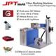 Jpt 60w Mopa Fiber Laser Marking Engraving 300300mm Rotary Ezcad2 Bjjcz Board