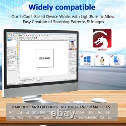 JPT 60W Mopa Fiber Laser Marking Metal Engraving Machine 300/175mm Ezcad US