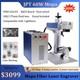 Jpt 60w Mopa Fiber Laser Marking Metal Engraving Machine 300/175mm Rotary Us