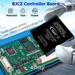 JPT 60W Mopa Fiber Laser Marking Metal Engraving Machine 300/175mm Rotary US