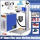 Jpt M7 100w Fiber Laser Marking Machine Metal Engraver Color Marker &rotary Axis