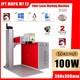Jpt M7 Mopa Fiber Laser Engraver Machine 100w Color Marking 11.8x11.8& Rotary