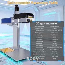 JPT MOPA 3D Fiber Laser Marking Machine Curved Relief Deep Engraving Marker