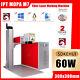 Jpt Mopa Fiber Laser Marking Machine 60w Metal Engraver 300x300mm Color Marking