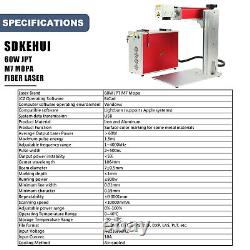 JPT MOPA Fiber Laser Marking Machine 60W Metal Engraver 300x300mm Color Marking