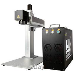 JPT MOPA M7 100W Fiber Laser Marking Machine with D80 Rotary Axis EZCAD2 US ship