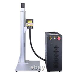 JPT MOPA M7 200W Fiber Laser Cutting Engraver Machine with 800mm Lifting Rotary