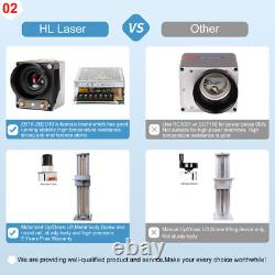 JPT MOPA M7 200W Fiber Laser Cutting Engraver Machine with 800mm Lifting Rotary