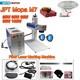 Jpt Mopa M7 20w 30w 60w Fiber Laser Marking Machine 80w 100w+2 Lens+rotary Axis