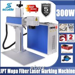 JPT MOPA M7 300W Fiber Laser Marking Machine Metal Steel Engraving Colors Marker