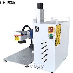 JPT MOPA M7 60W Fiber Laser Marking Machine 200mm Metal Color Cutter Engraver