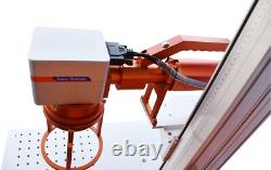 JPT MOPA M7 60W Fiber Laser Marking Machine Metal Marking with Rotary US Ship
