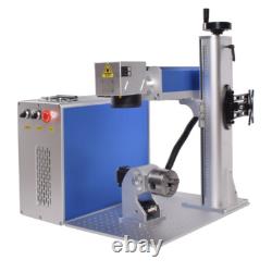 JPT Mopa Fiber Laser Marking Machine DIY Laser Engraver Rotary axis Ezcad2 US