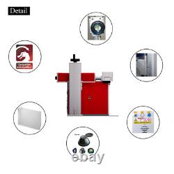 JPT Mopa Laser 100W Fiber Laser Marking Machine Engraver Marker 300mmx300mm Lens