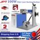 Jpt Mopa M7 100w Fiber Laser Engraver Marking Cutting Machine With Rotary Us