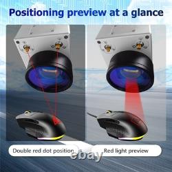 JPT Mopa M7 100W Fiber Laser Engraver Marking Cutting Machine with Rotary US