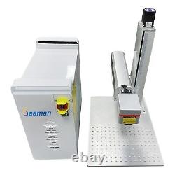Laser 100W JPT Fiber Laser Engraver Color Marking 12x12 MOPA Marking Machine
