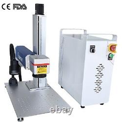Laser 60W JPT MOPA M7 Fiber Laser Marking Machine Metal Jewelry Engraver FEDEX