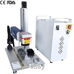 Laser 60W JPT MOPA M7 Fiber Laser Marking Machine Metal Jewelry Engraver FEDEX