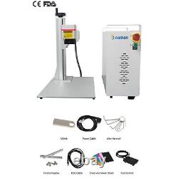 Laser 60W JPT MOPA M7 Fiber Laser Marking Machine Metal Jewelry Engraver FEDEX