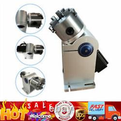 Laser Axis Rotary Shaft Attachment 80mm For Fiber Laser Marking Engraver Machine