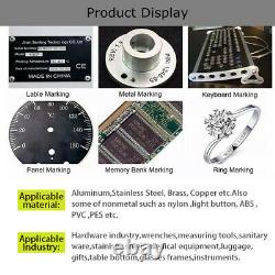 Laser Marking Machine 30W Fiber Laser Engraver with Rotary Axis