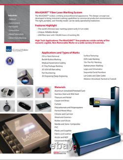 Laser Photonics MiniGIANT Fiber Laser Marking System