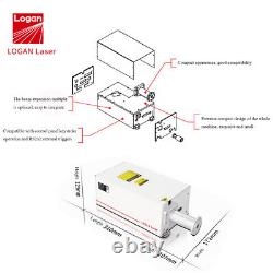 Logan 5W UV Laser Engraver Fiber Laser Marking Machine 175x175mm Leather Plastic