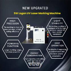 Logan 5W UV Laser Fiber Laser Marking Machine Laser Engraver Marker Upgrade