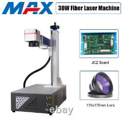 MAX 30W 175175mm Fiber Laser Marking engraving Machine Ezcad 2 BJJCZ Board US