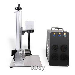 MAX 50W Fiber Laser Marking Machine Laser Engraver For Metal & Non-Metal Red Dot