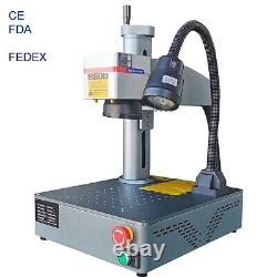 MAX 50W Fiber Laser Metal Mark Engraver Machine Jewerly LOGO MARK FDA CE FEDEX