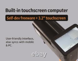 MCWlaser 10W Handheld Laser Marking Machine Portable Fiber Laser Engraver
