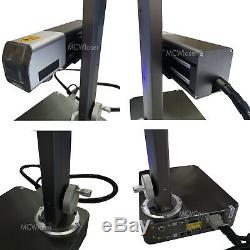 MCWlaser 20W MAX Fiber Laser Marking Machine & PC Engraving Etching Metal Steel