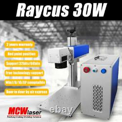 MCWlaser 30W Fiber Laser Engraver (MAX or Raycus) For Metal Engraving Marking