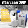 Mcwlaser 30w Mopa Fiber Laser Marking Machine & Rotary Aluminum Black Color